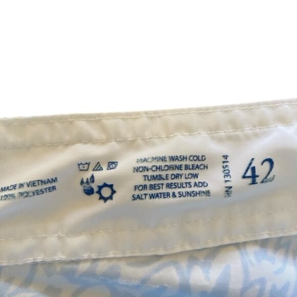 Strong Boalt Blue & White Tropical Board Shorts 42 - Picture 5 of 5